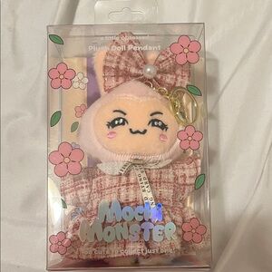 Adorable Mochi Monster Plush Keychain